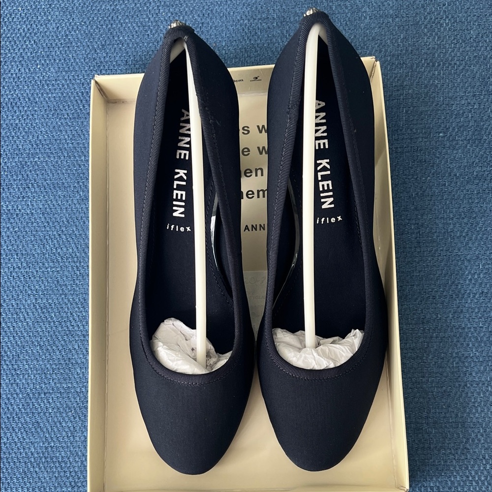 Anne Klein Dark Blue Women's Heels